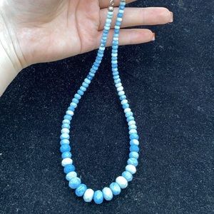 JAY KING Mine Finds Necklace Sterling Silver Real Stones blue